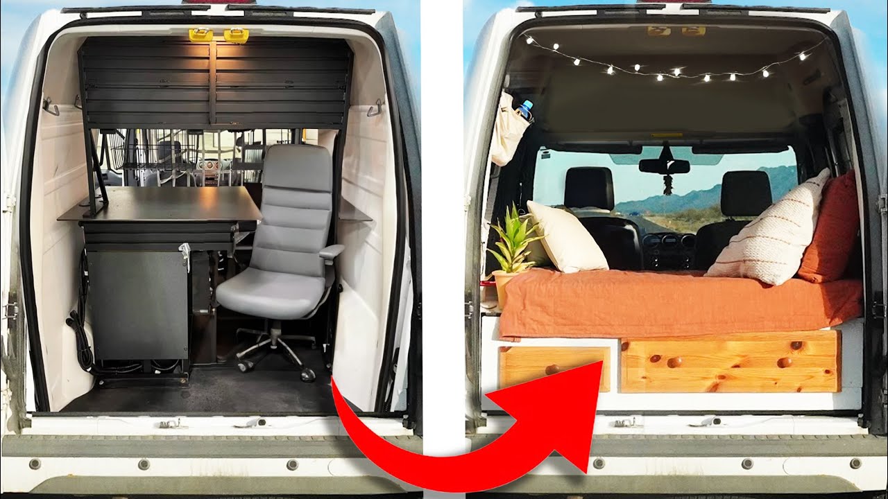 My Van Build from START to FINISH- Ford Transit Connect (easy & cheap)