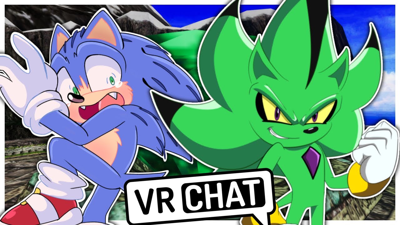 Фильм Соник встречает ежа Назо в VRCHAT!!