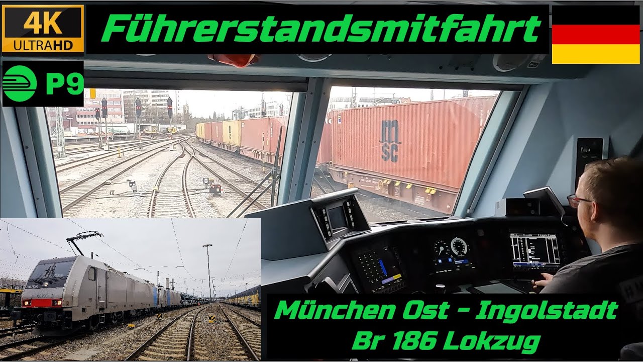 Führerstandsmitfahrt München Ost - Ingolstadt