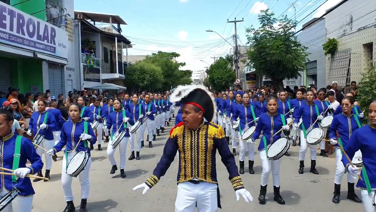 Fanfarra Feminina Desfile C&iacute;vico 7 de Setembro 2022