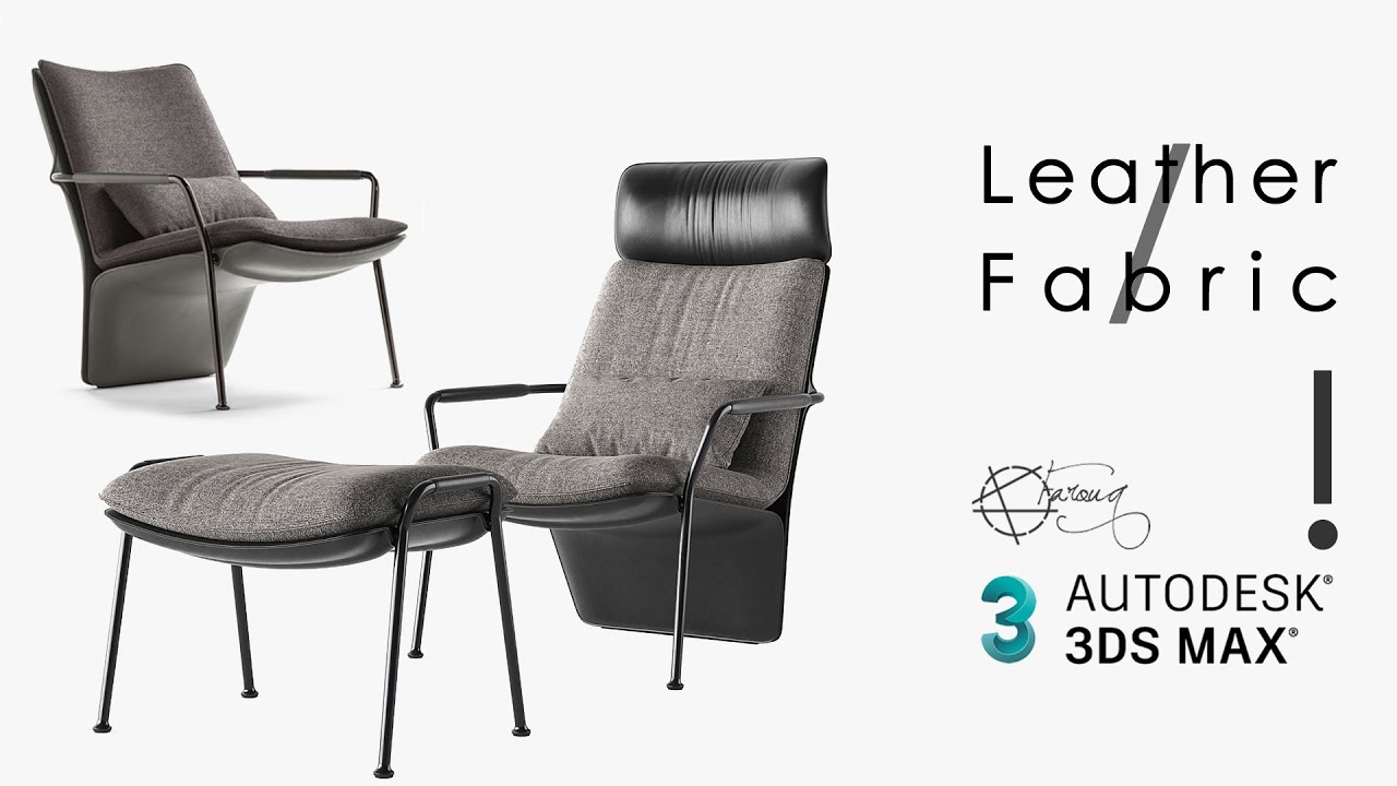 Create Realistic Leather / Fabric Material with Corona Renderer | Free Pro Model