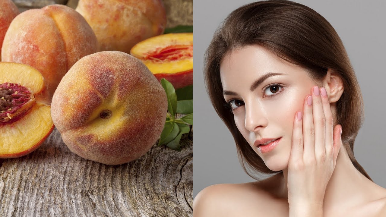 Peach Face Mask to get long lasting glowing skin