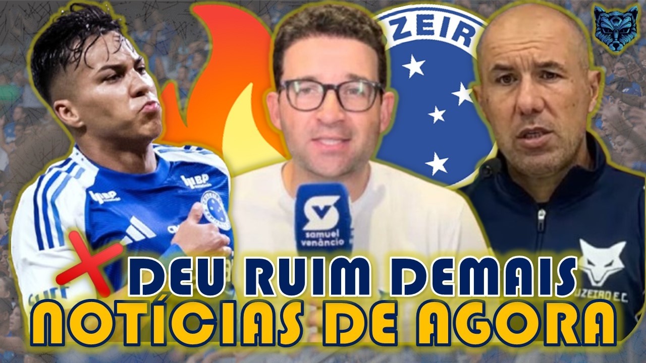 SAIU ❌️🔥 JARDIM ENFIM É PROCURADO, VEJA | 2 DESFALQUES DE ÚLTIMA HORA E+ NEWS DO CRUZEIRO #futebol