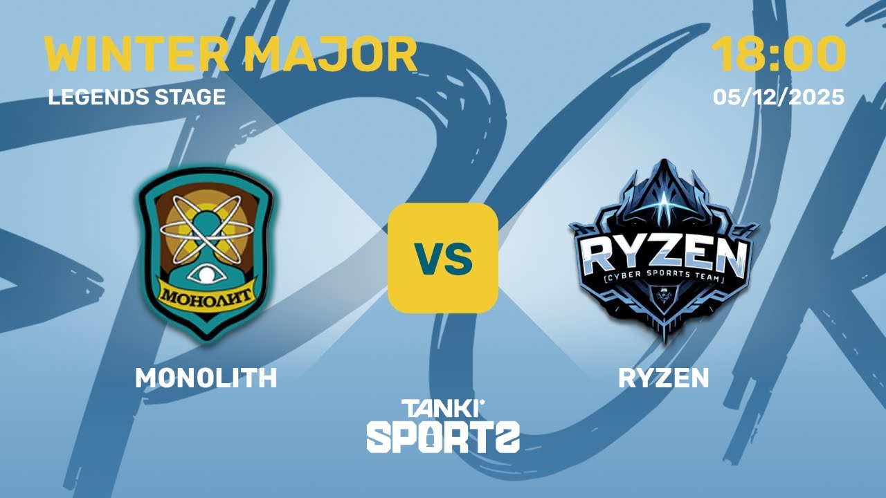 M0N0LITH vs RYZEN | Winter Major 2025 | Legends Stage