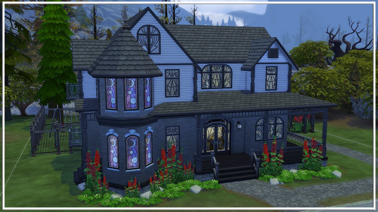 Gray Manor || Victorian Inspired Speed Build || The Sims 4