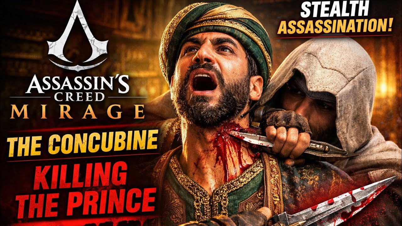 Assassin's Creed Mirage || The Concubine Contract || Killing The Palace 's Price