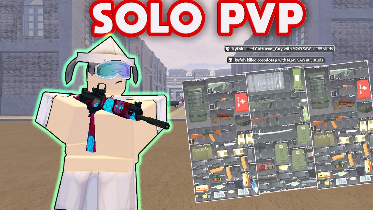 PVPING EVERYONE AS A SOLO | Apocalypse Rising 2 | Roblox