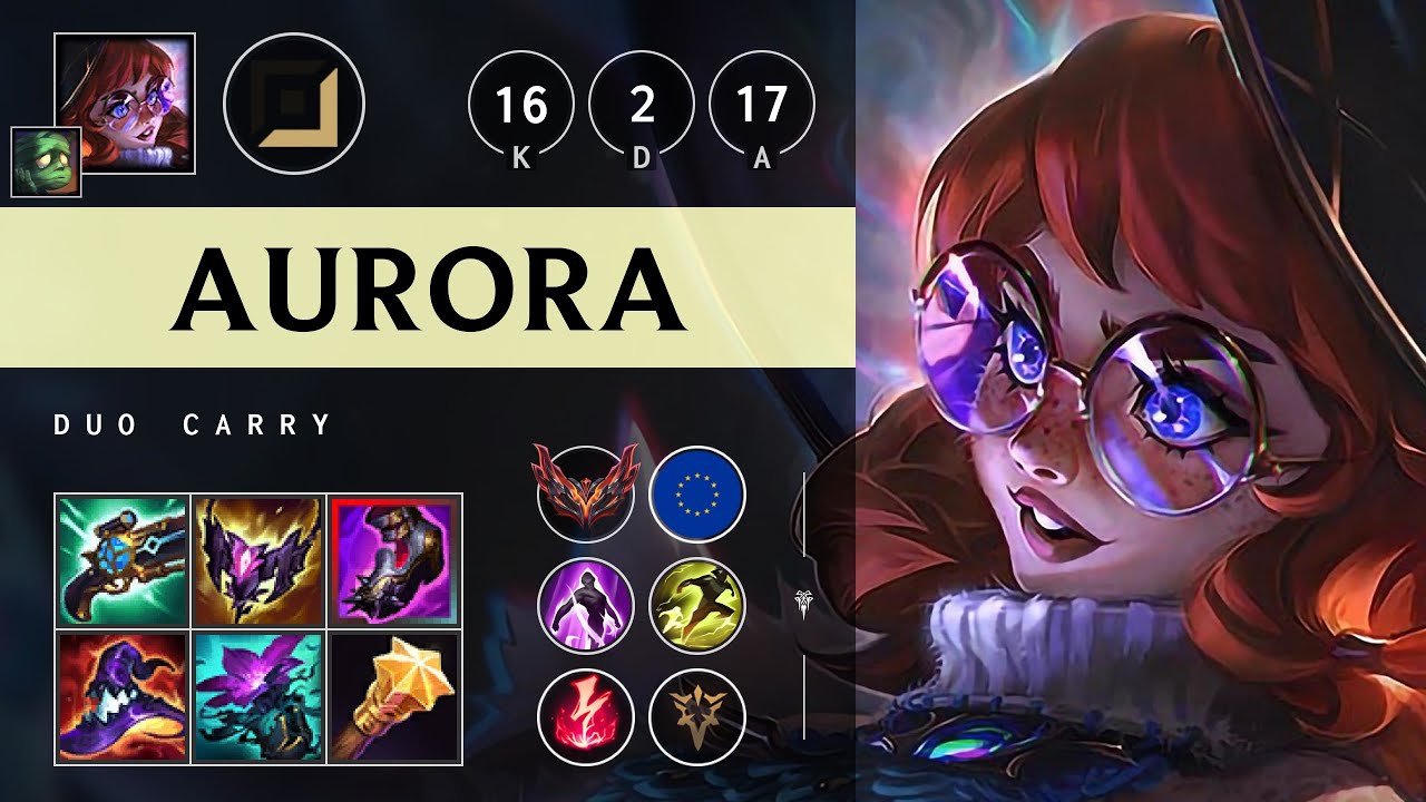 Aurora Carry vs Varus - EUW Grandmaster Patch 25.13