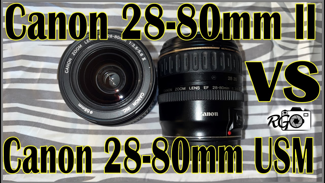 Битва Canon EF 28-80mm — оригинальный USM против не-USM II —