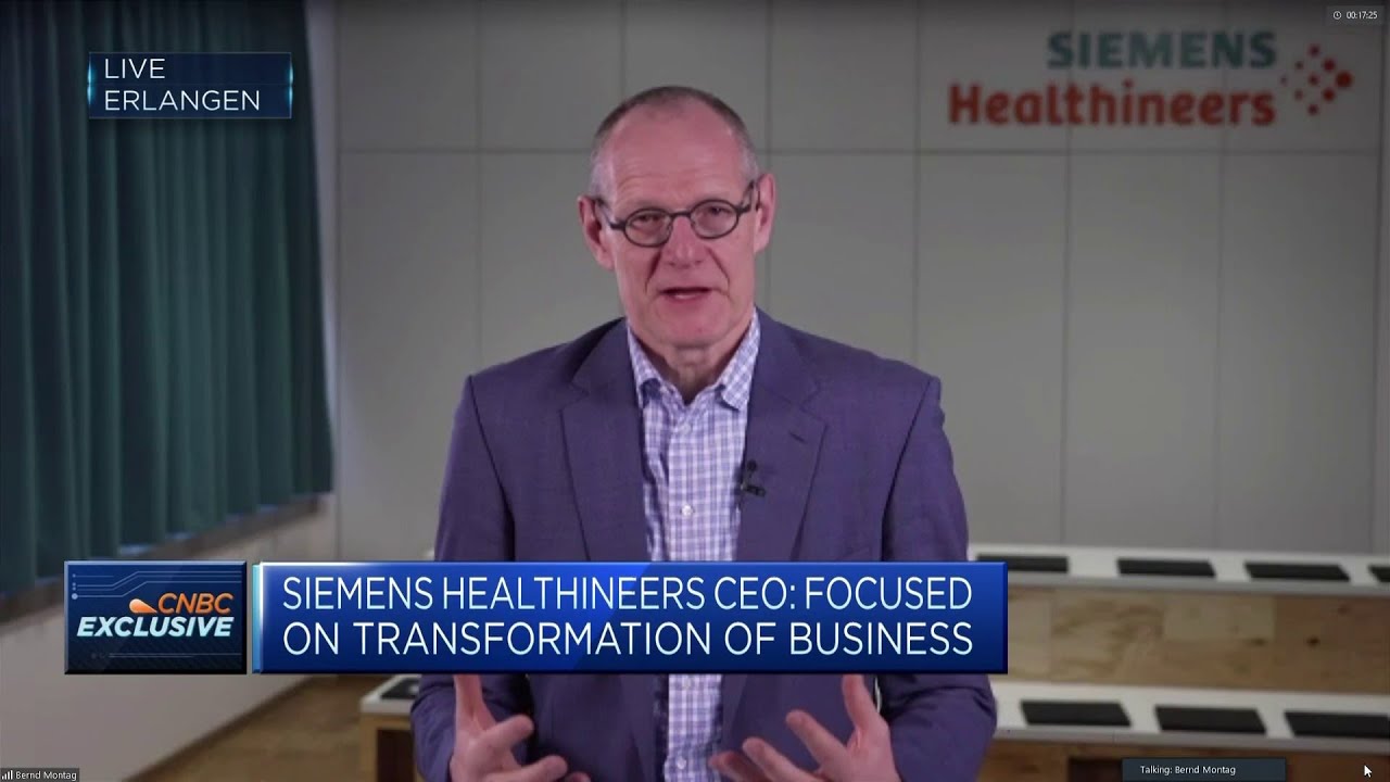 Siemens Healthineers CEO: Will grow business by 6-8% in the next year