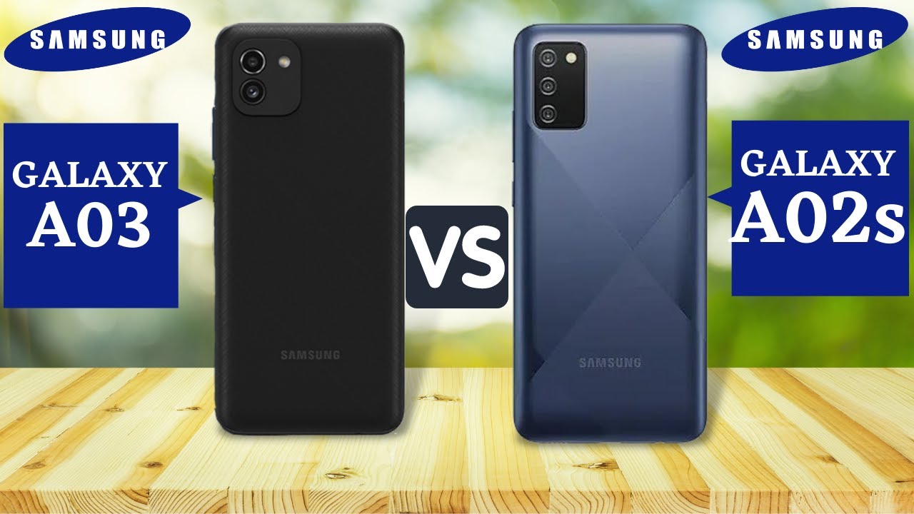 Samsung Galaxy A03 vs Samsung Galaxy A02S