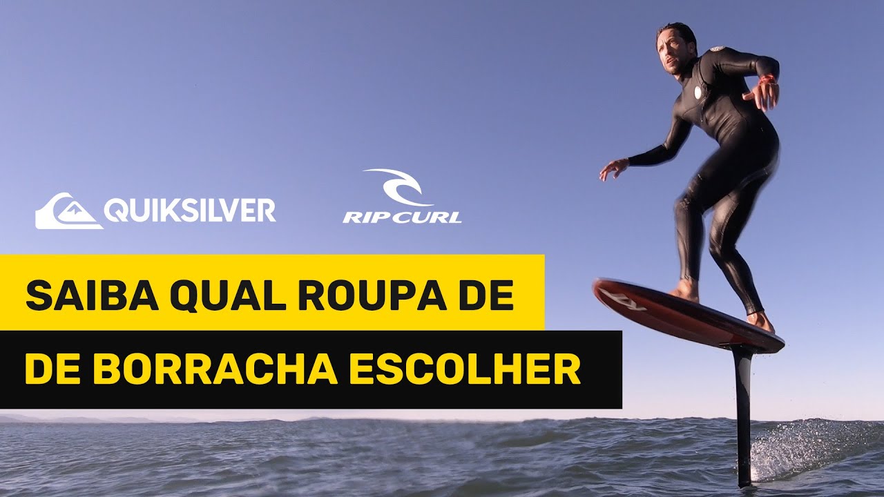 COMO ESCOLHER a ROUPA de BORRACHA IDEAL PARA O SURF!