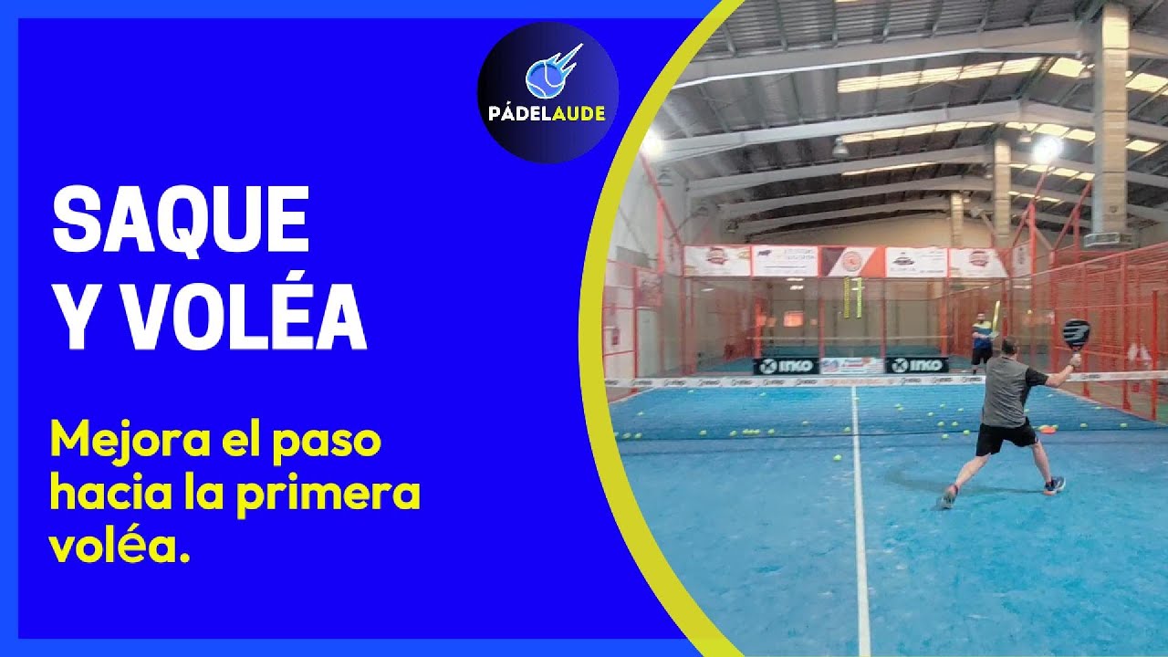 👉CLASES DE PADEL - SAQUE Y VOLEA✅