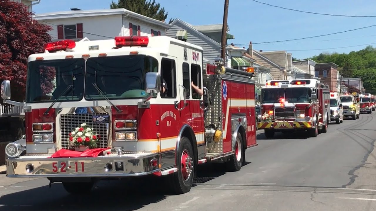Good Will Fire Co Minersville Lights & Sirens Parade/Housing for Engine 52-11