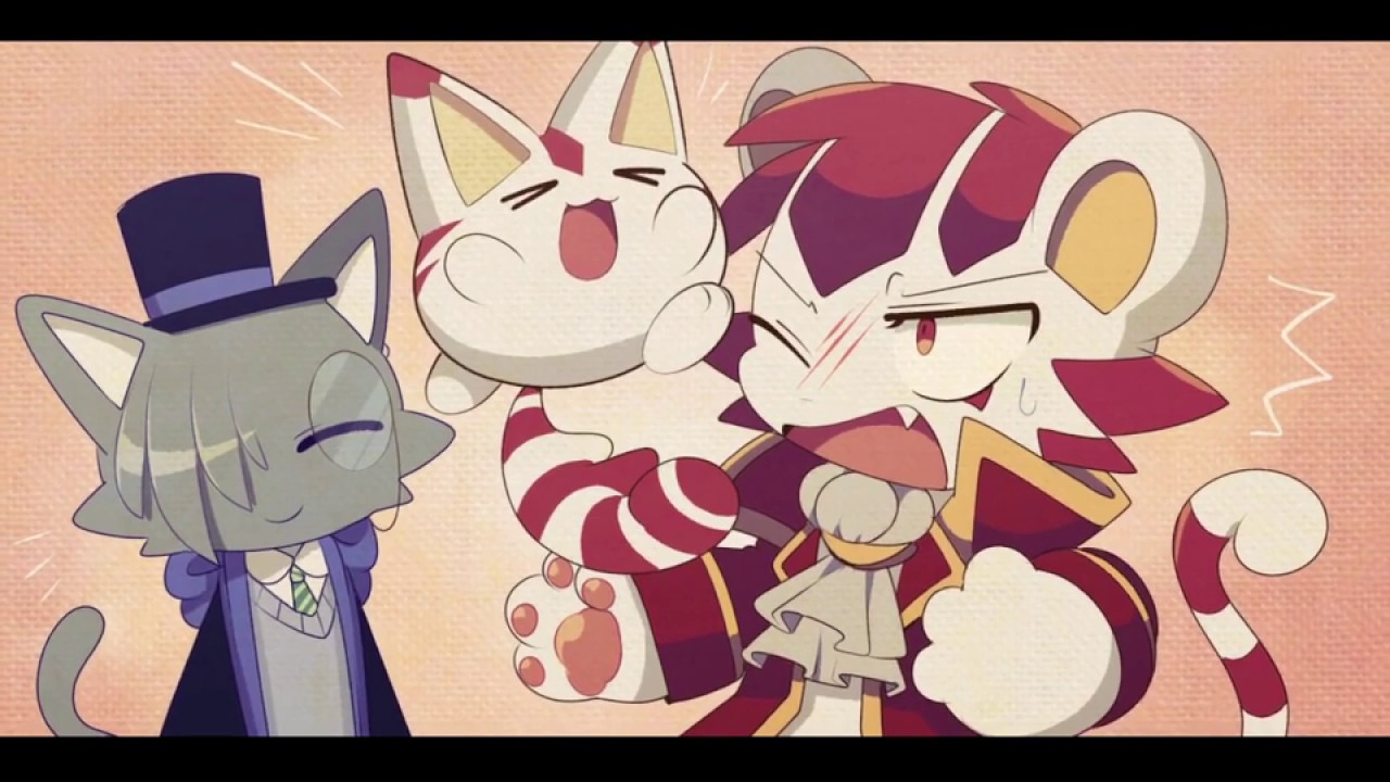 【手描きアニメ】ルビーとモニニ