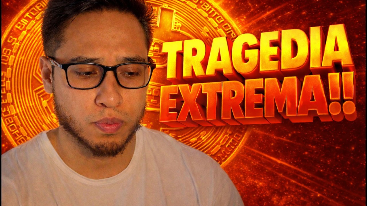 BITCOIN EN VIVO: TRAGEDIA PARA BTC Y TUS CRIPTOMONEDAS &iquest;LA SANGRE VUELVE AL MERCADO? MIRA ESTO!!