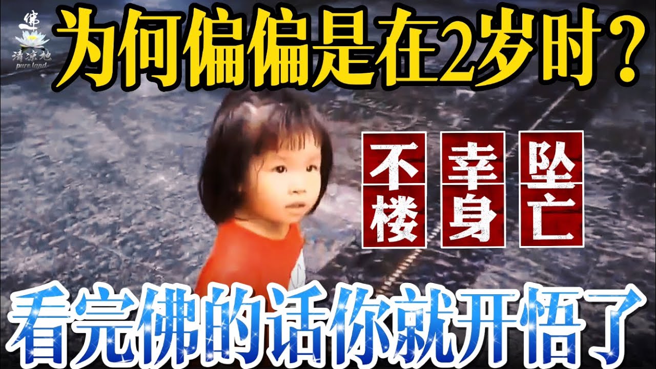 杭州2岁女童坠楼，佛经讲述其前世今生的因缘，看完人生从此通透了