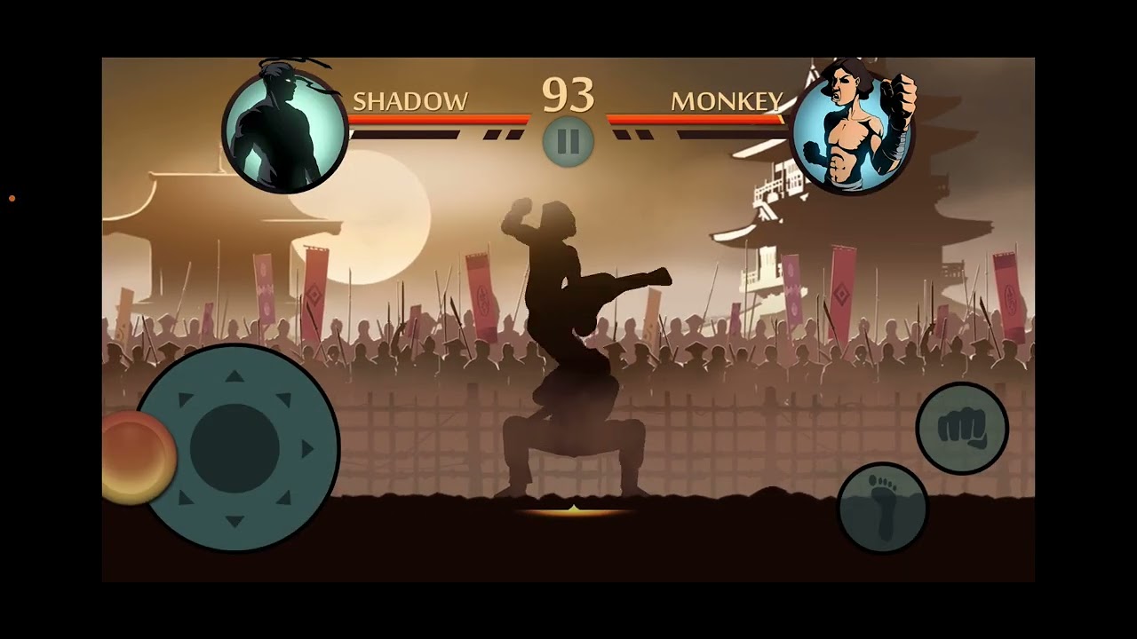 Playing shadow fight 2 the first time #gameplay#gaming#fighting