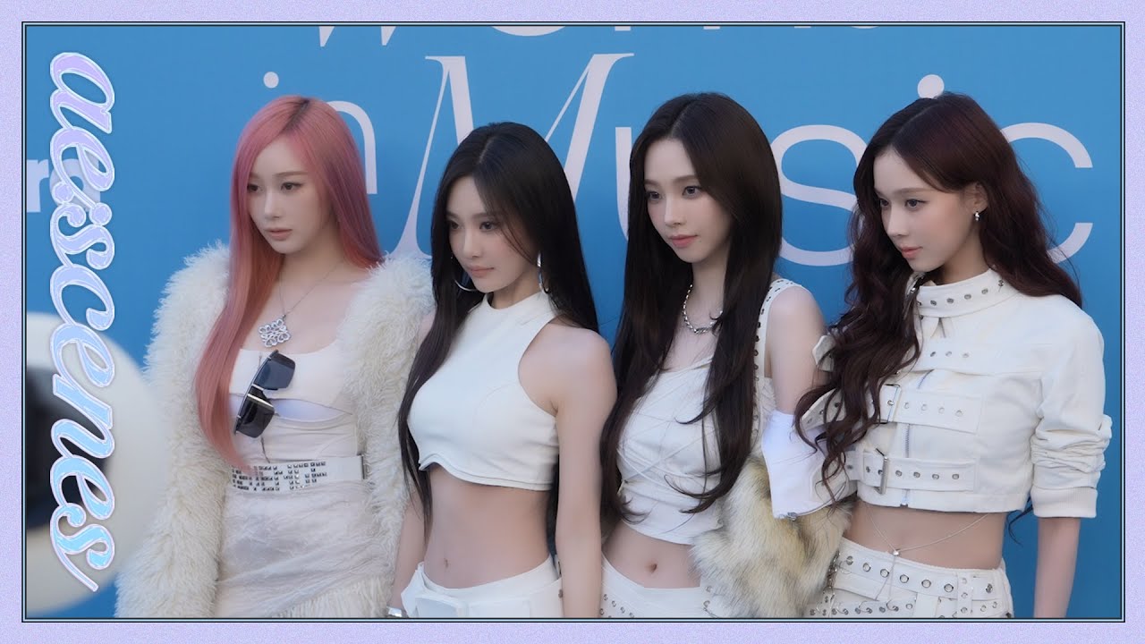 [ae:scenes] 저희가 빌보드에서 상을 받았습니다🏆 | aespa Billboard Women In Music 2025 Behind