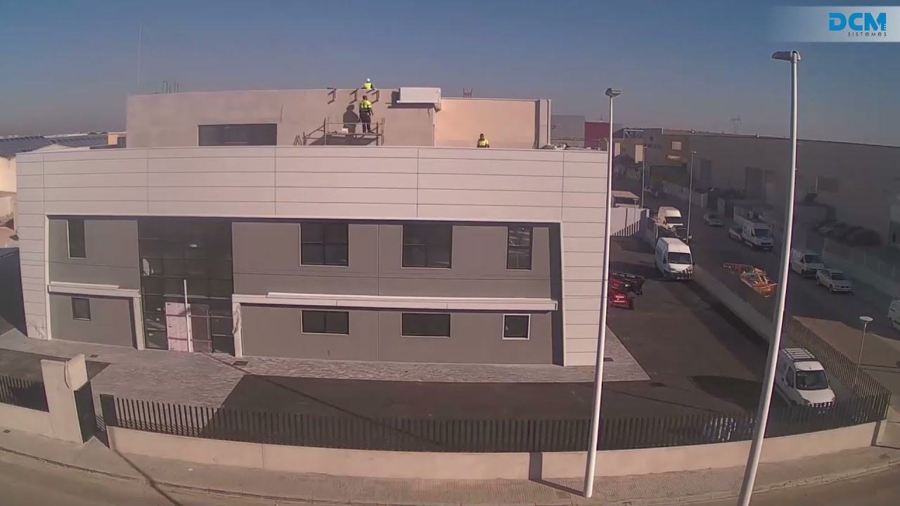 DCM Sistemes - Time lapse - Construction new DCM Sistemes' facilities