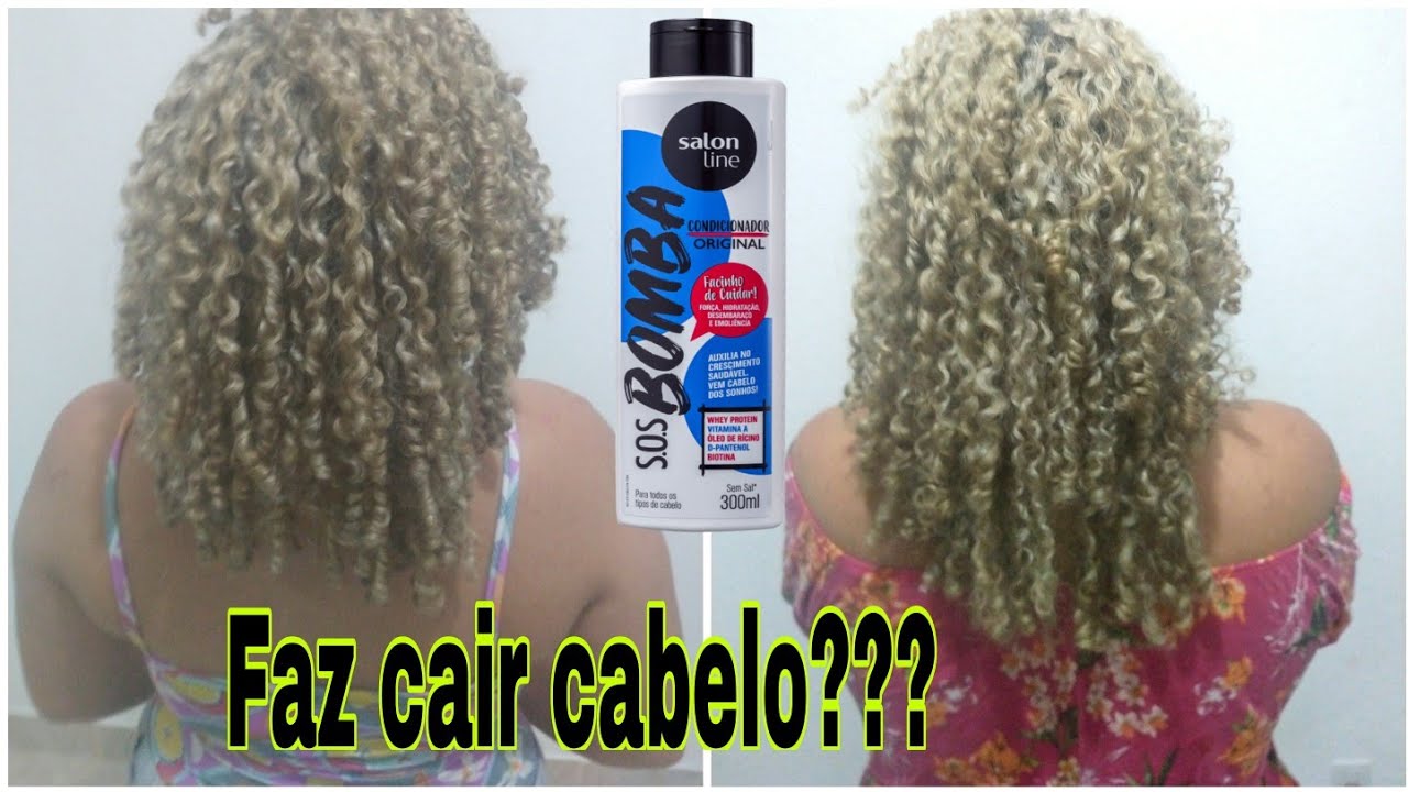 Resenha SOS Bomba Salon Line shampoo e condicionador
