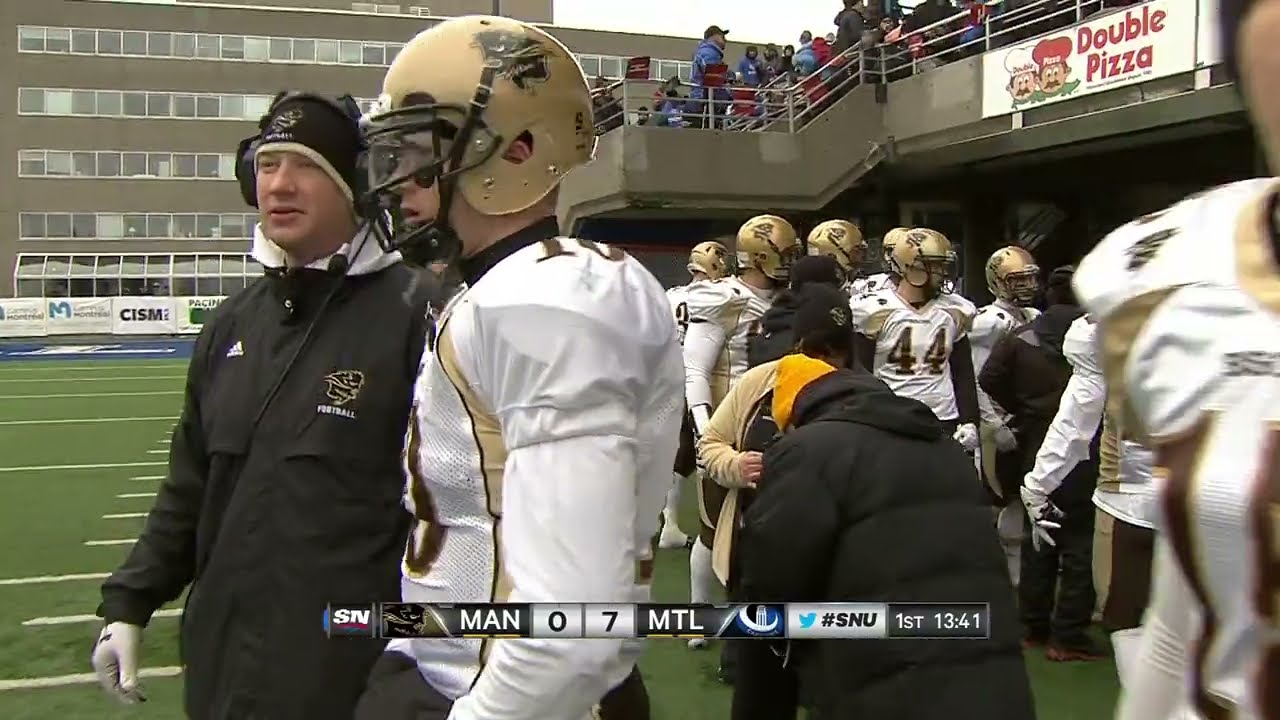 2014 Uteck Bowl Manitoba Bisons vs Montreal Carabins