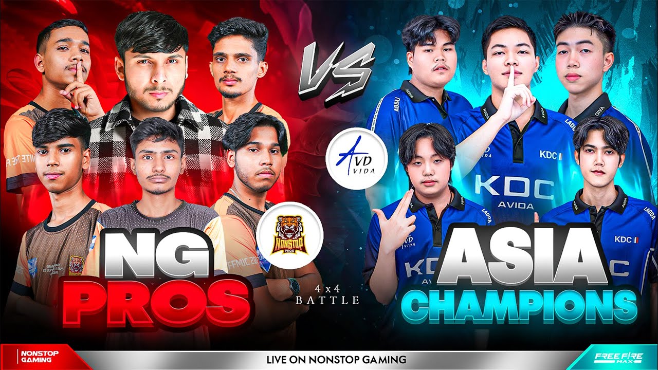 NG PROS 🇮🇳 vs AVIDA 🇹🇭 DRS 🇳🇵 WATCH PARTY 🥶 || KYA NG PROS CS MAI MACHAYEGI ❓  ⁨@NonstopGaming_⁩