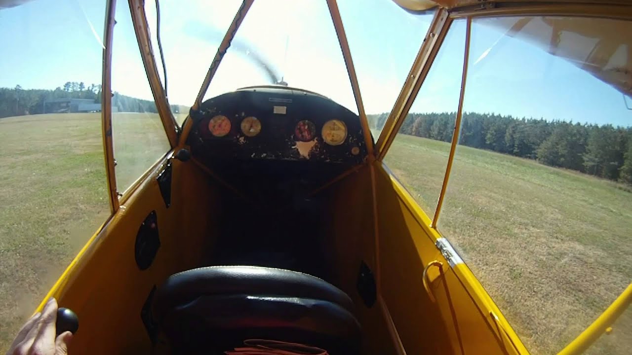 Piper J3 Cub Old School Fun