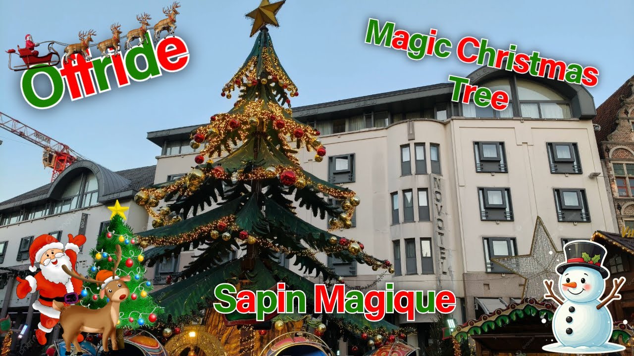 Offride Magic Christmas Tree Sapin Margique (Bouwer Onbekend Carrousel) 4K
