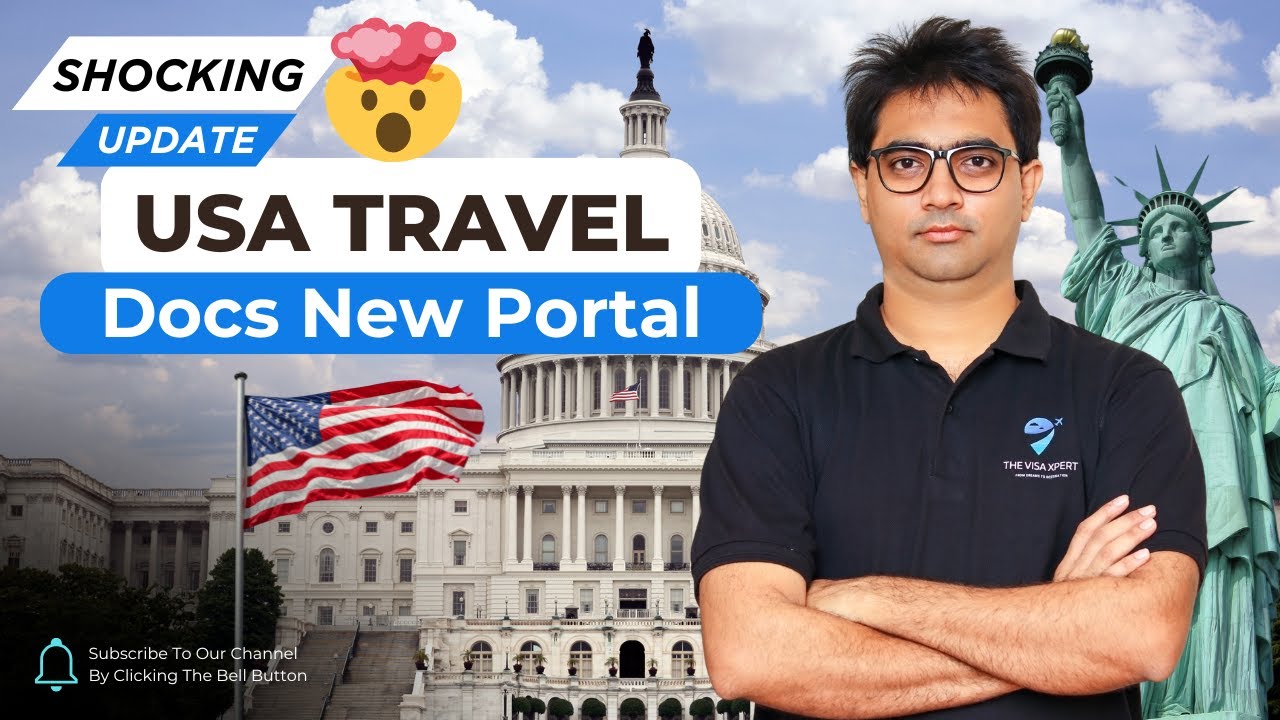 US Travel Docs Portal Update 2025 🔄🇺🇸 | New Changes Explained! ✈️💻 #USTravelDocs #VisaUpdates