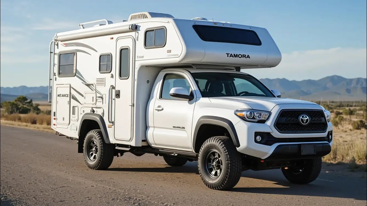 Автодом Toyota Tacoma Camper 2026 🚐 | Подробный обзор | Внедорожный кемпер для приключений