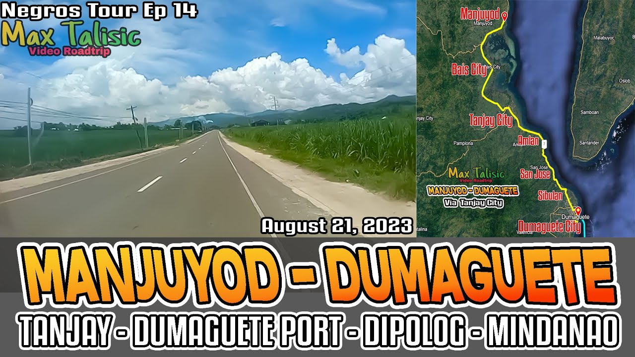 Video Roadtrip - Manjuyod to Dumaguete City onwards to Mindanao Island