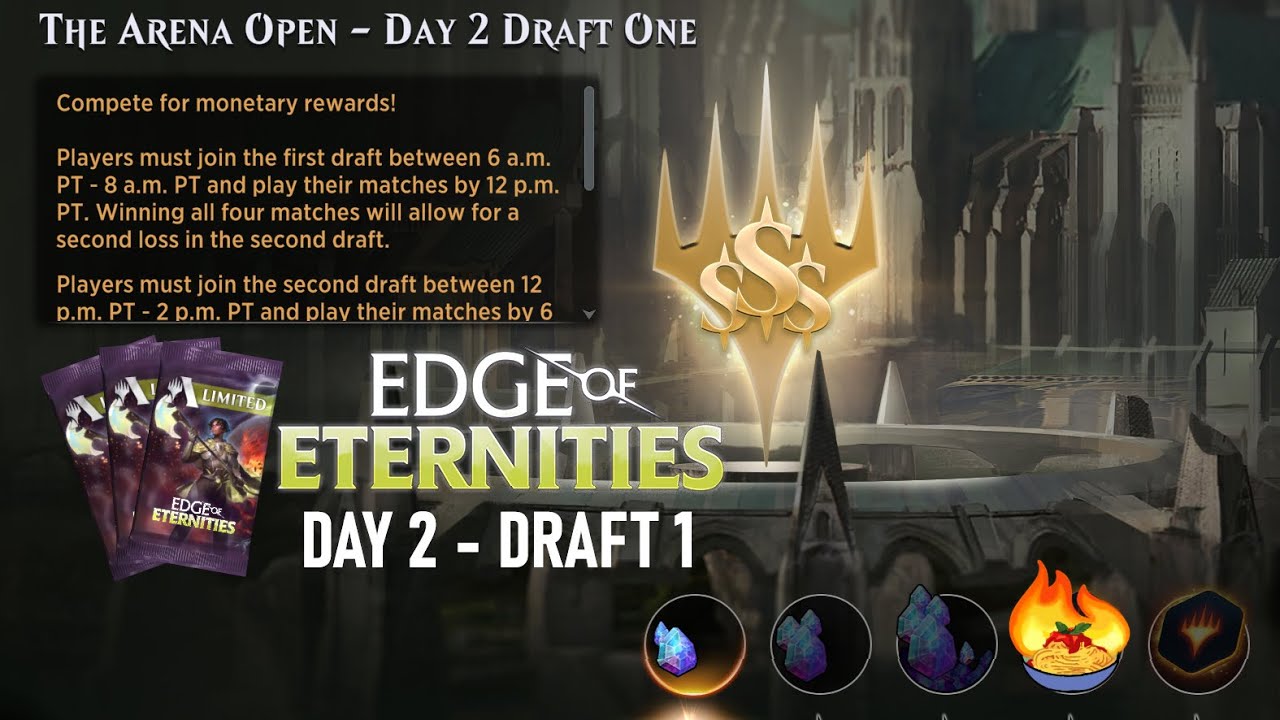 Drafting For $2000 | Arena Open Day 2, Draft 1 | Edge of Eternities