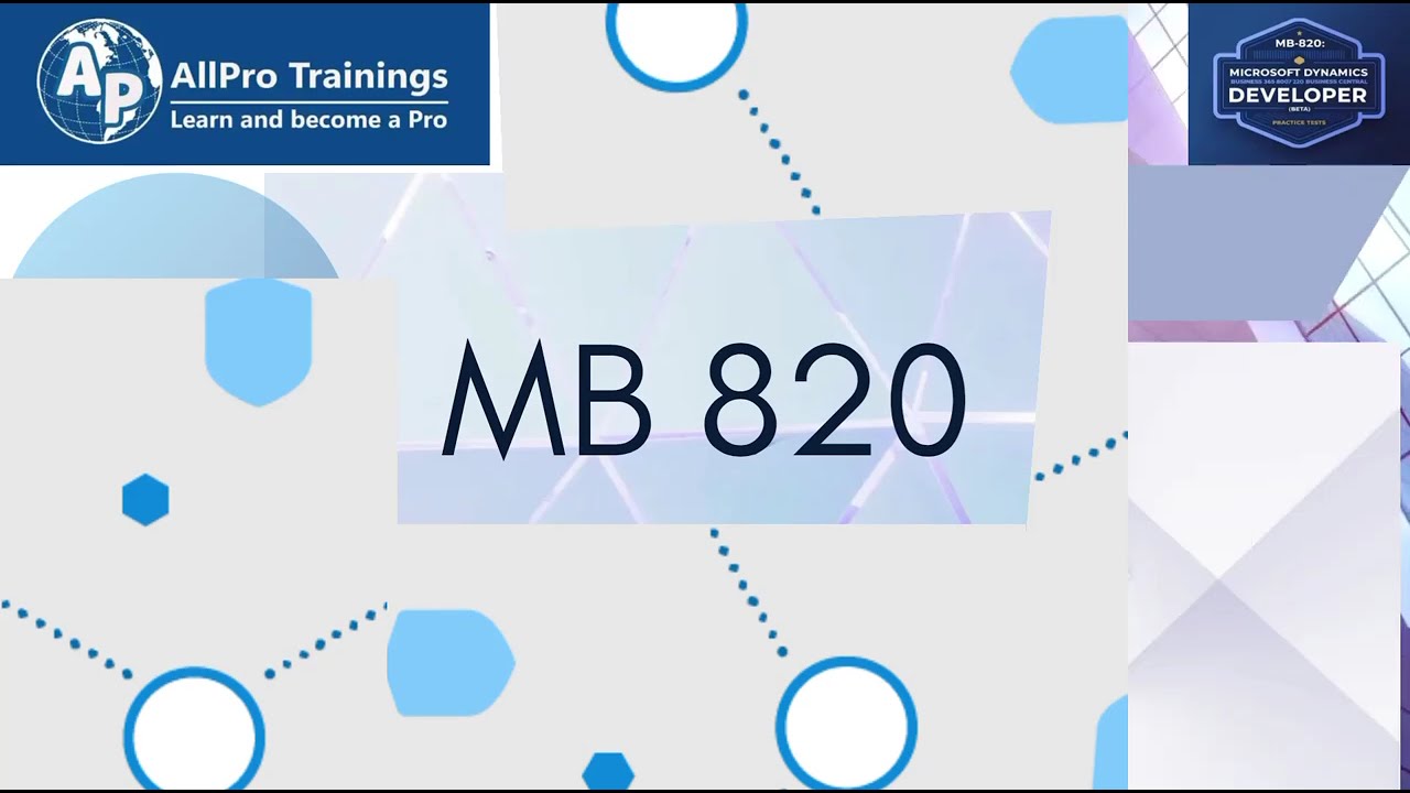 Overview of MB 820