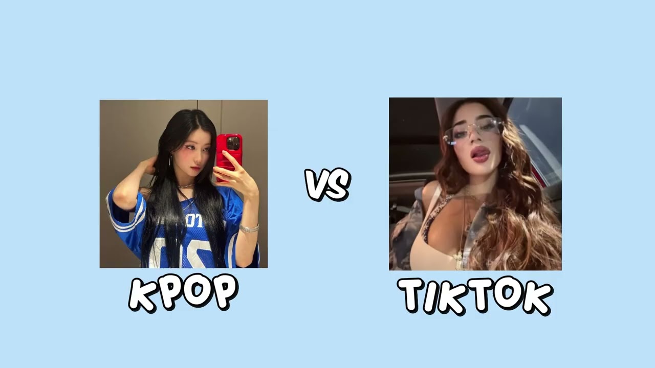 kpop vs tiktok