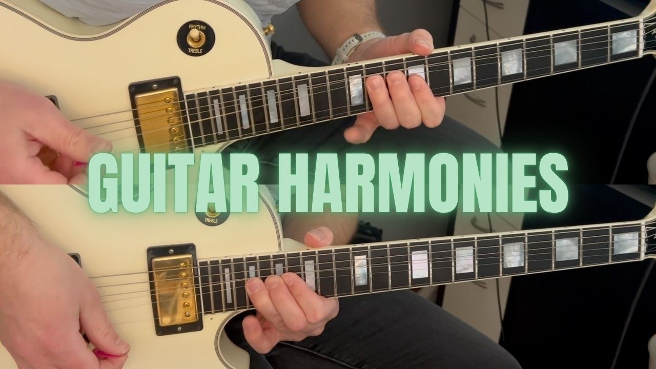 Melodic Rock Guitar Solo — Harmonies, Tabs & Breakdown