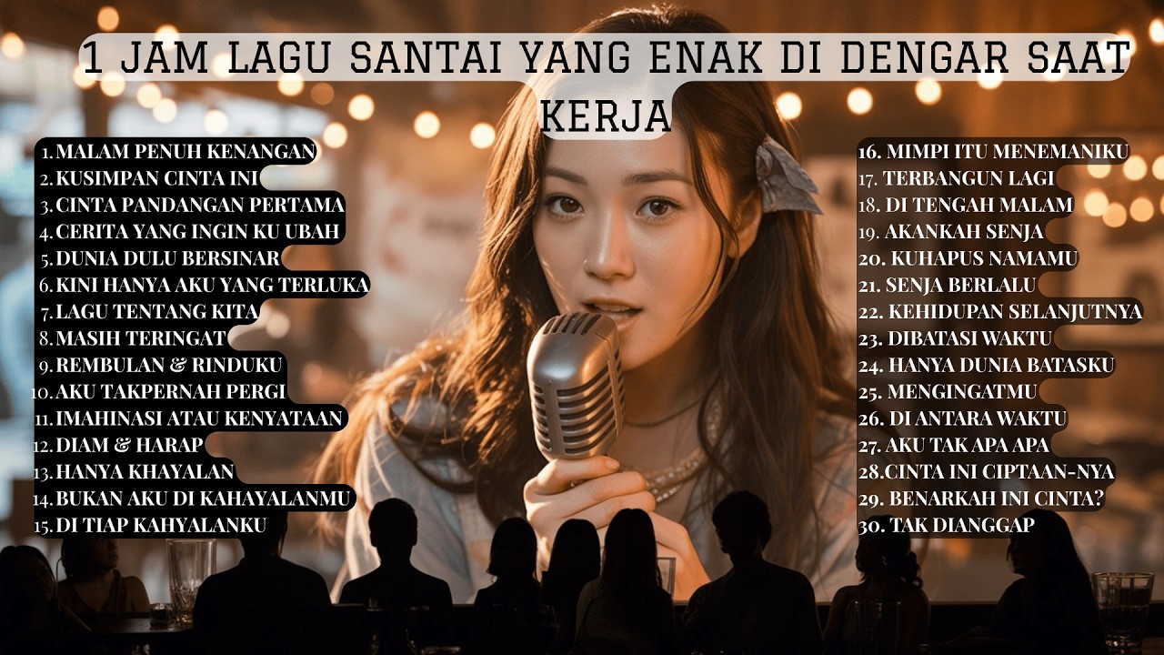 1 Jam Lagu Santai Lo-fi Pop – Kau Menghantui Pikiranku | Musik Tenang, Rindu & Kenangan