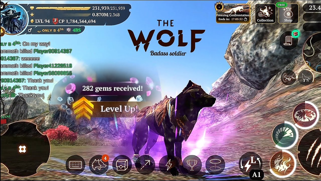 the wolf - It took me so long to reach level 94 😂❗