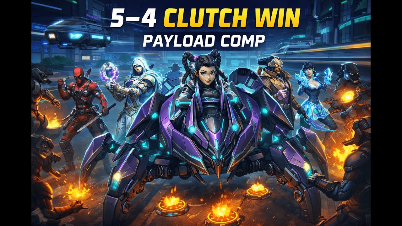 They Kept Walking Into My Mines 😈 Peni Carry in Ranked | HERBIE Payload 5–4 | Marvel Rivals