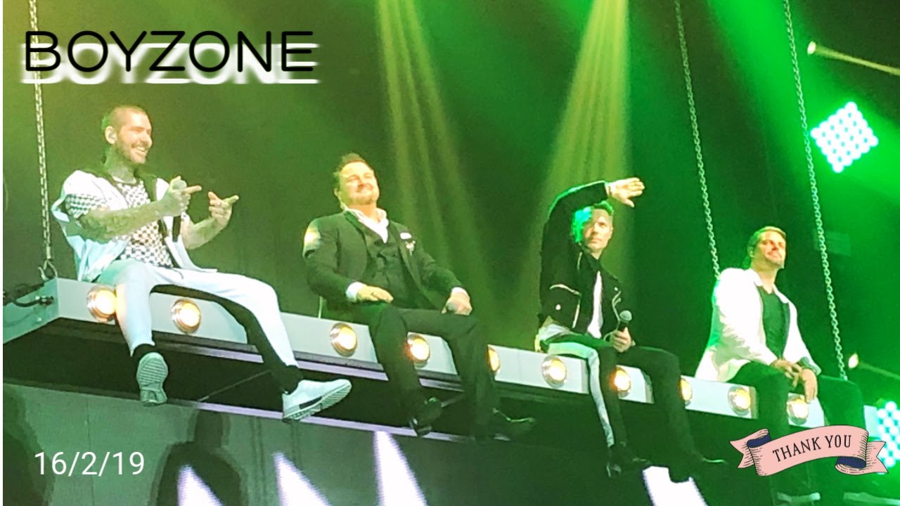 BOYZONE 'Thank you & Goodnight', The Farewell Tour.🇨🇮 Wembley Arena 16/2/2019
