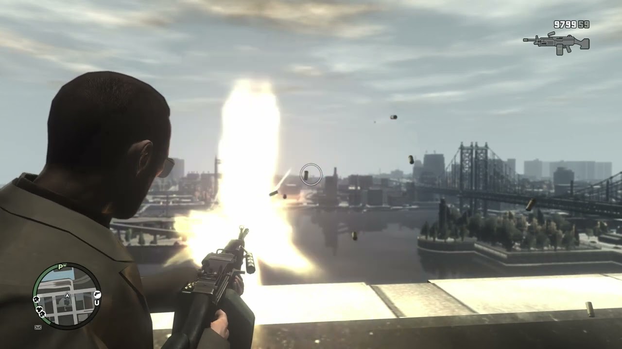 GTA IV the actual complete edition all weapons showcase