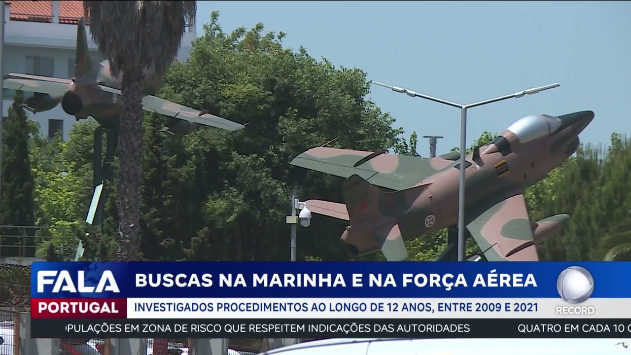 Buscas na Marinha e na Força aérea