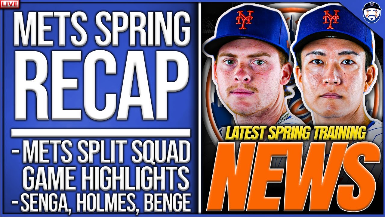 Mets Spring RECAP: Senga STELLAR, Benge Produces In Mets Win