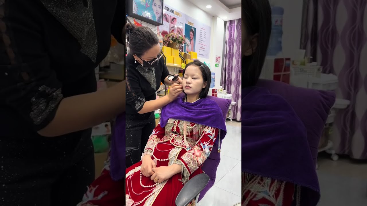 宝妈 #记录我的农村生活 囍吾家有妹 ，看你出嫁 虽有万般不舍，但你幸遇良人 最美的你，遇见最好的他 祝亲爱的妹妹新婚快乐，百年好合，愿你们始于初见，止于终老！以爱之名，以余生为期，