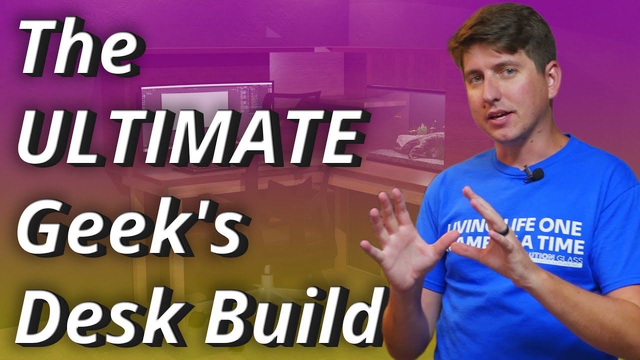 Я построил стол своей мечты, который идеально подходит для 20-галлонного аквариума!