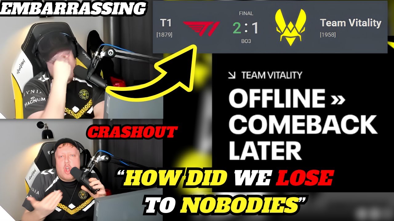 OZEMPIC CRASHOUT! | Ardiis TWEAKING After VIT ELIMINATED By T1 At VCT Bangkok