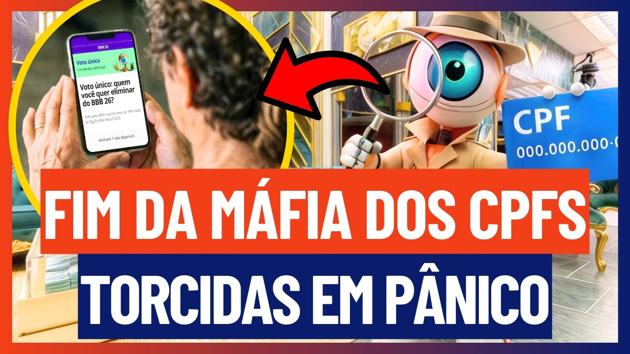 🔵 Globo é OBRIGADA a MUDAR Sistema de Votação dos Paredões e NOVA LEI assusta MÁFIA DOS CPF | BBB 26