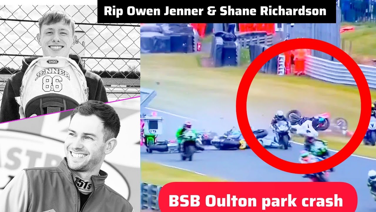 Owen Jenner crash & Shane Richardson crash | BSB Oulton Park crash | Owen Jenner & Shane Richardson