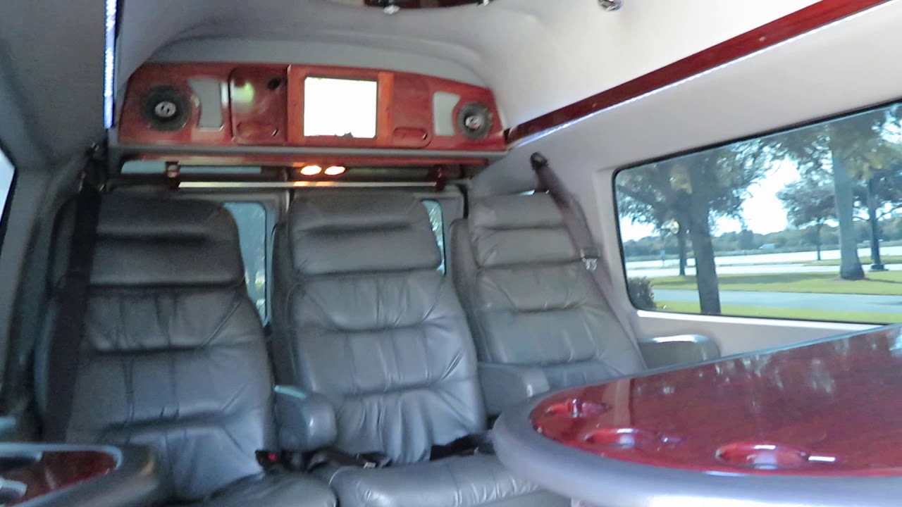 2007 Ford DaBryan Coach Executive Limo Conversion Van High Top for sale Gorgeous