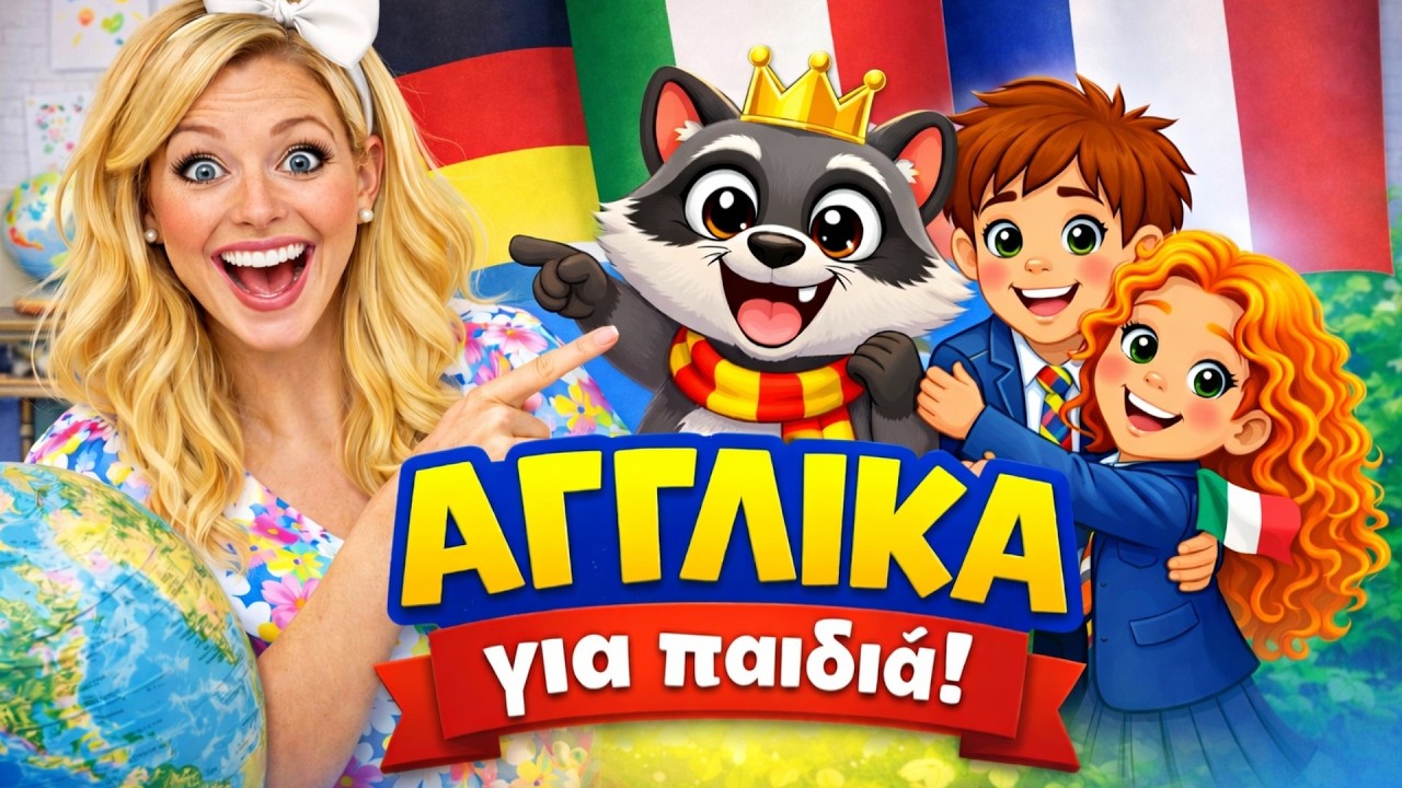Ταξίδι στον Κόσμο 🌍 | France, Germany, Italy Song for Kids | Τραγούδι για Χώρες της Ευρώπης!!